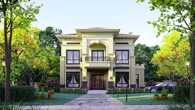 理县乡村别墅的墙壁通常用什么砖砌？